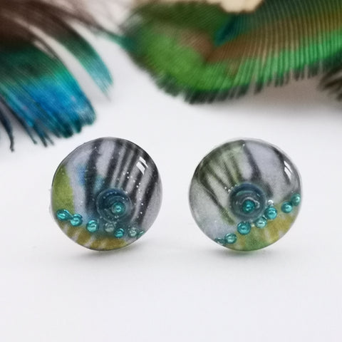 Ambrosia - sterling silver earrings