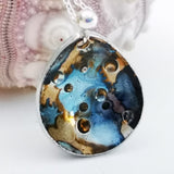 Lakeside - Inky Cupped pendant