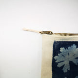Pencil case/ make up bag (small) -  geranium design