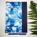 Handbound journal / notebook / diary - Horse Chestnut leaf design