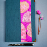Handbound journal / notebook / diary / Begonia leaf design