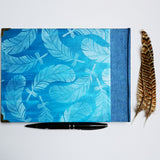 Handbound journal / notebook / diary - feather design