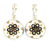 Chirrup - silver plated earrings