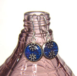 Dewberry - silver plated earrings