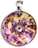Myriad - silver plated pendant and necklace
