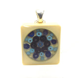 Bleu - Scrabble tile necklace