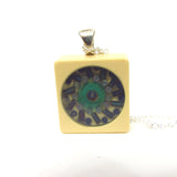 Rosette - Scrabble tile necklace