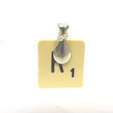Millefiori - Scrabble tile necklace