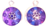 Tempest - silver plated earrings