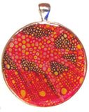 Xylem - silver plated pendant and necklace